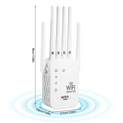 🔥Dual-Band WiFi Range Extender - Stay Connected Everywhere!