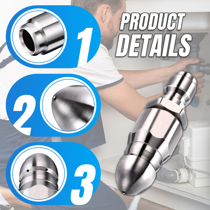 💦 Powerful Drain Unclogging Tool | Deep Pipe Cleaning