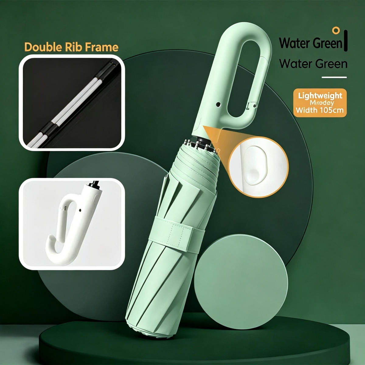 ☔Automatic Folding Umbrella – Windproof, Waterproof & Compact