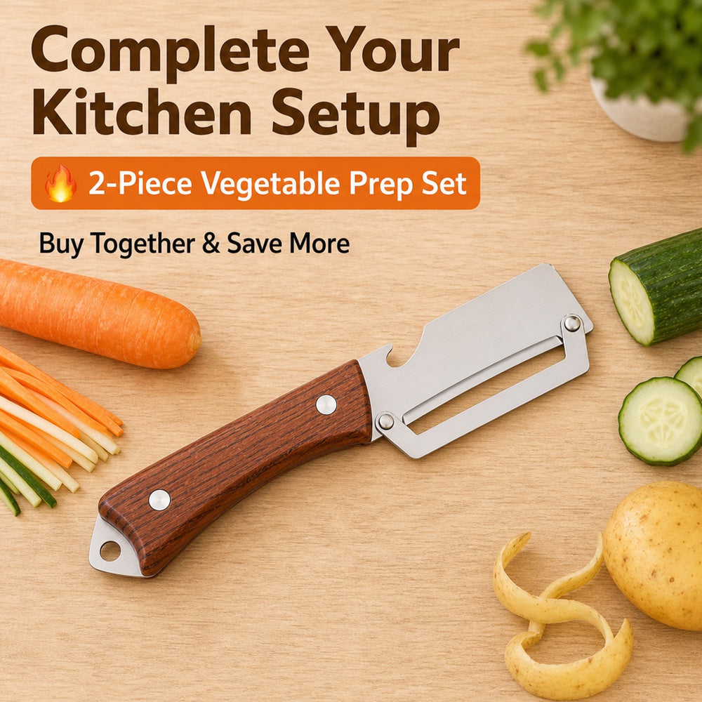 🥕 Multifunctional Kitchen Peeler | Buy 1 Get 1 Free for Fruit & Veg Prep 🔪