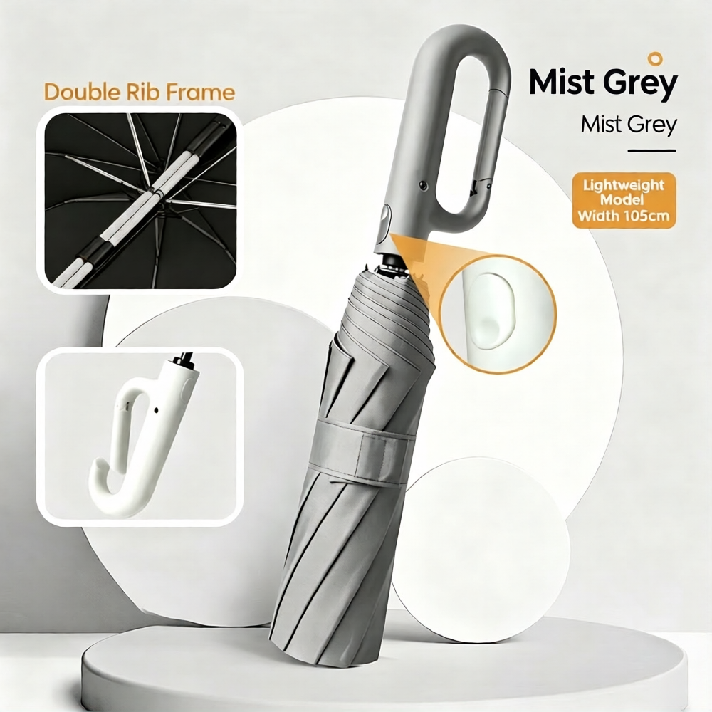 ☔Automatic Folding Umbrella – Windproof, Waterproof & Compact
