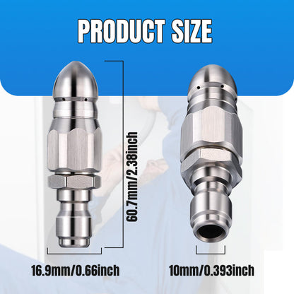 💦 Powerful Drain Unclogging Tool | Deep Pipe Cleaning