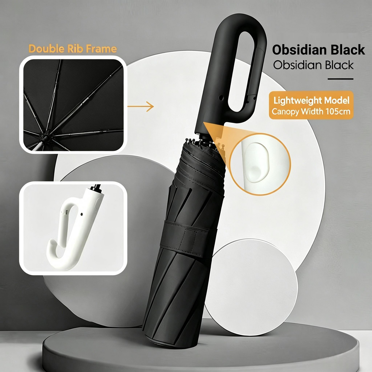 ☔Automatic Folding Umbrella – Windproof, Waterproof & Compact