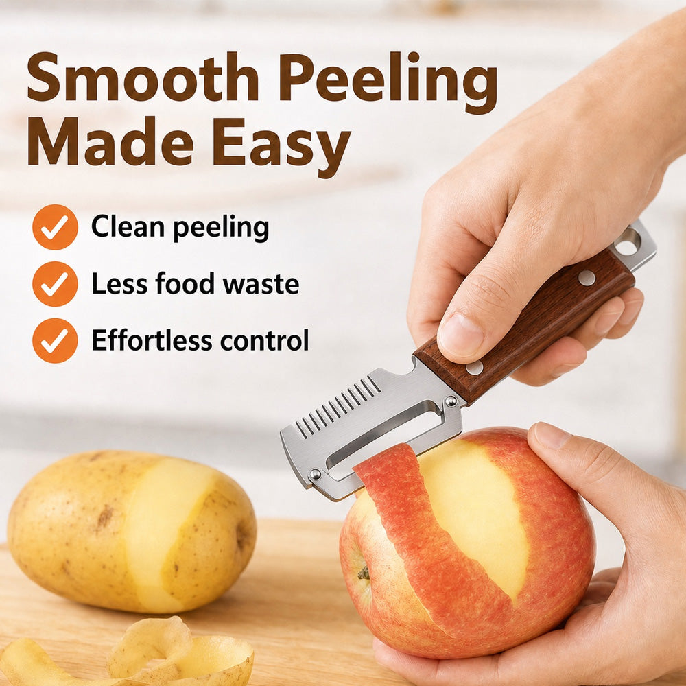 🥕 Multifunctional Kitchen Peeler | Buy 1 Get 1 Free for Fruit & Veg Prep 🔪