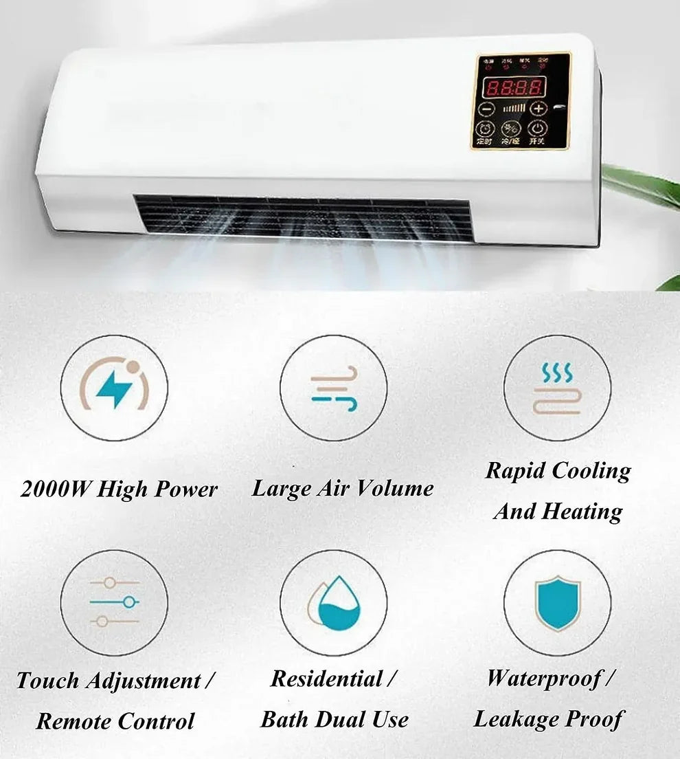 ❄️Multifunctional Wall Air Conditioner🔥-No outdoor air conditioning unit required, no installation needed.