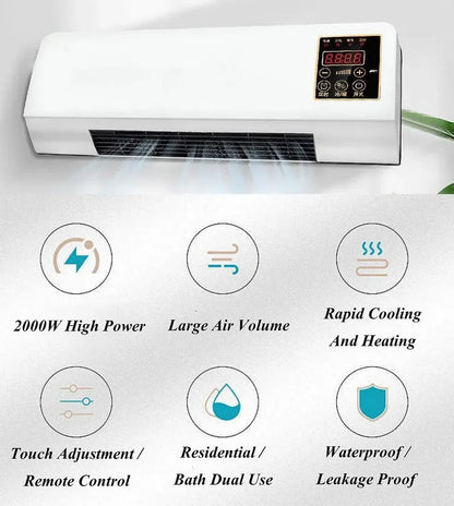 ❄️Multifunctional Wall Air Conditioner🔥-No outdoor air conditioning unit required, no installation needed.