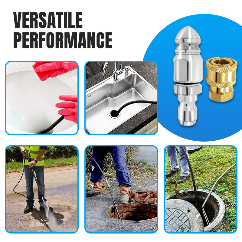 💦 Powerful Drain Unclogging Tool | Deep Pipe Cleaning