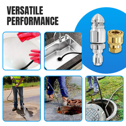 💦 Powerful Drain Unclogging Tool | Deep Pipe Cleaning