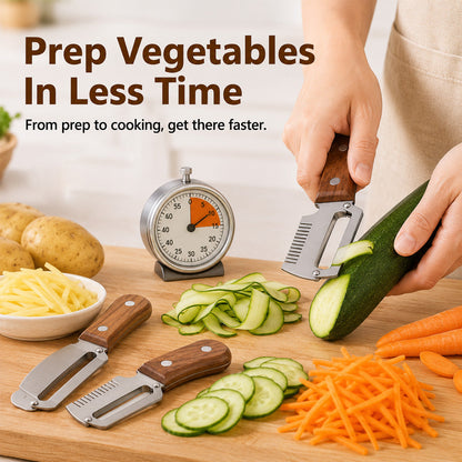 🥕 Multifunctional Kitchen Peeler | Buy 1 Get 1 Free for Fruit & Veg Prep 🔪