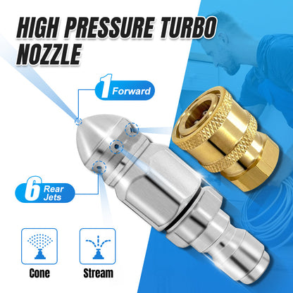 💦 Powerful Drain Unclogging Tool | Deep Pipe Cleaning