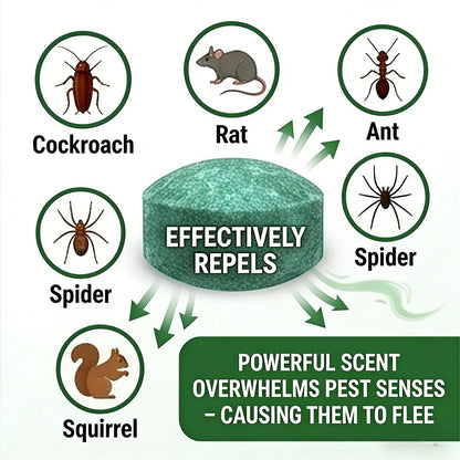 🔥LAST DAY 50% OFF🔥🌿Natural Peppermint Rodent Repellent Balls (12 Pack) 🚫Keep Rats, Mice & Pests Away Safely✅