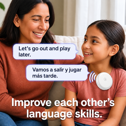 Spanish & English Practice Companion – Supports 165 Languages