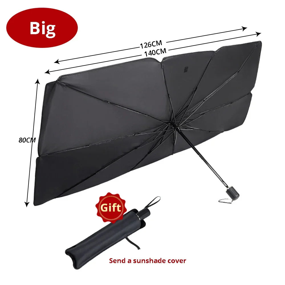 ☀️🚗 SALE 30% Multi Purpose Convenient Foldable Car Windshield Sunshades Interior Protechor Accessorie Part Auto Parasol Umbrella Front Covers