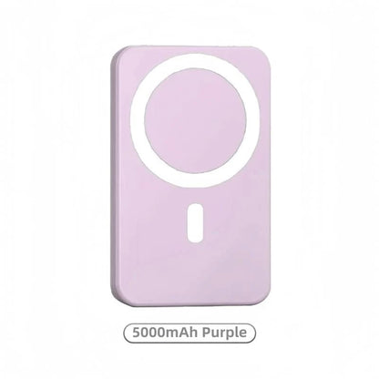🔋 Magnetic Wireless Power Bank for iPhone