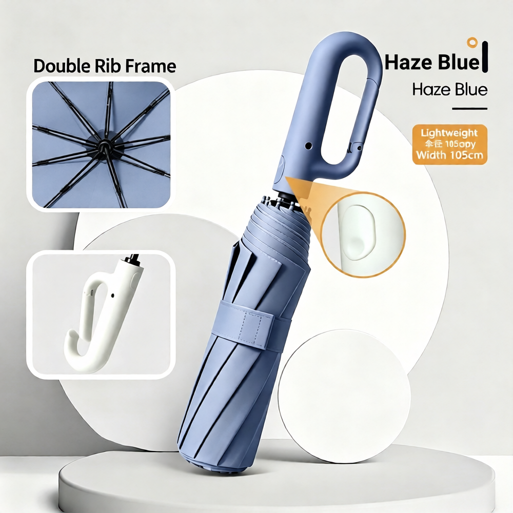 ☔Automatic Folding Umbrella – Windproof, Waterproof & Compact